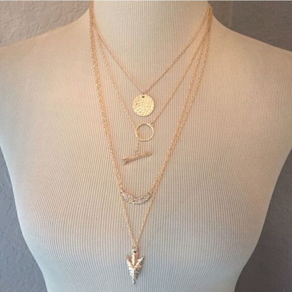 Layered western necklace - Picture 1 of 4